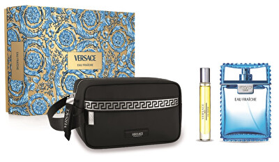 Versace - Eau Fraiche Man - EDT 100 ml + EDT 10 ml + kosmetická taštička