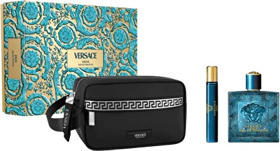 Versace - Eros - EDT 100 ml + EDT 10 ml + kosmetická taštička