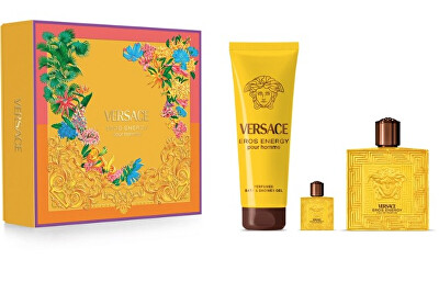 Versace - Eros Energy - EDP 100 ml + sprchový gél 150 ml + EDP 5 ml