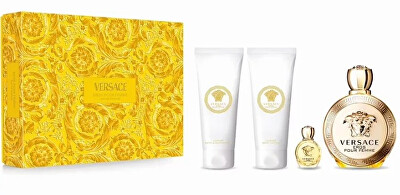 Versace - Eros Pour Femme - EDP 100 ml + sprchový gel 100 ml + tělové mléko 100 ml + EDP 5 ml