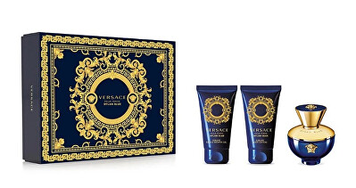 Versace - Pour Femme Dylan Blue - EDP 50 ml + sprchový gel 50 ml + tělové mléko 50 ml