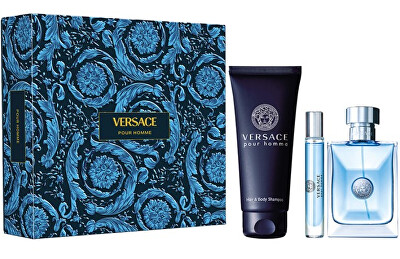 Versace - Pour Homme - EDT 100 ml + sprchový gel 150 ml + EDT 10 ml