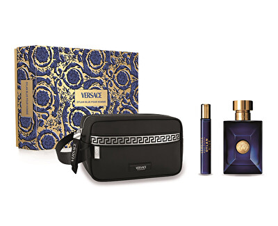 Versace - Versace Pour Homme Dylan Blue - EDT 100 ml + EDT 10 ml + kosmetická taštička