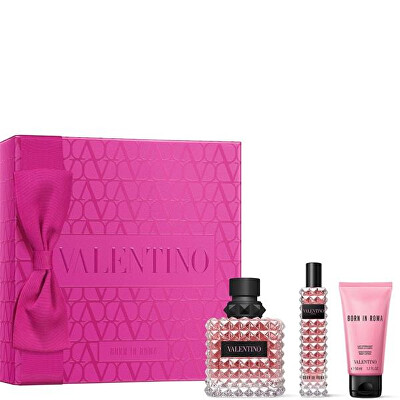 Valentino - Valentino Donna Born In Roma - EDP 100 ml + tělové mléko 50 ml + EDP 15 ml
