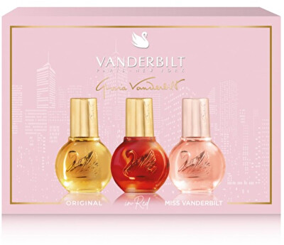 Gloria Vanderbilt - Sada Vanderbilt - EDT 3 x 30 ml