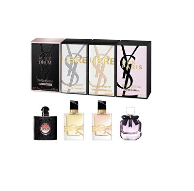 Yves Saint Laurent - Kolekce miniatur Yves Saint Laurent - EDP 3 x 7,5 ml + EDT 1 x 7,5 ml