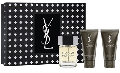 Yves Saint Laurent - L´Homme - EDT 100 ml + sprchový gel 2 x 50 ml