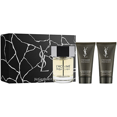 Yves Saint Laurent - La Nuit De L´Homme - EDT 100 ml + sprchový gel 2 x 50 ml
