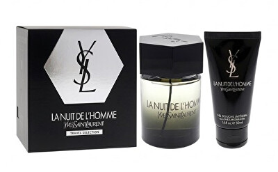 Yves Saint Laurent - La Nuit De L´ Homme - EDT 100 ml + sprchový gel 50 ml