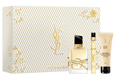 Yves Saint Laurent - Libre - EDP 50 ml + tělový balzám 50 ml + EDP 10 ml