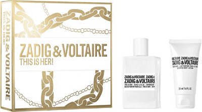 Zadig & Voltaire - This Is Her - EDP 50 ml + tělové mléko 50 ml