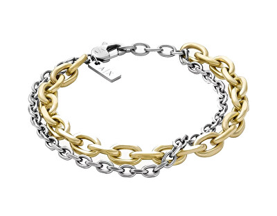 Armani Exchange - Dvojitý ocelový náramek pro muže AXG0162710