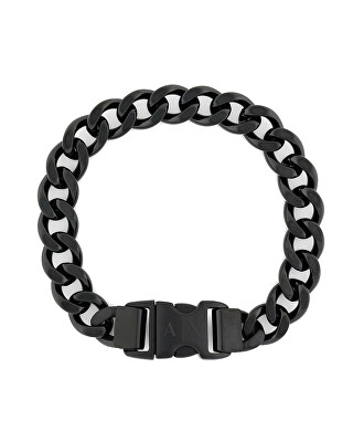 Armani Exchange - Moderní pánský ocelový náramek AXG0156001