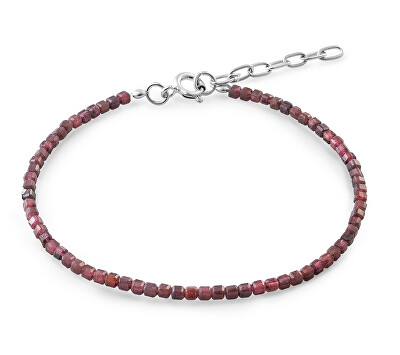 AGAIN Jewelry - Minerální náramek z granátu AJKNR013
