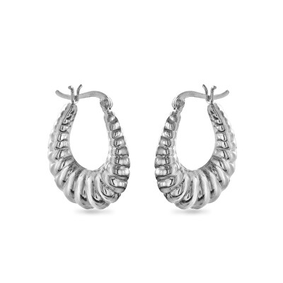 AGAIN Jewelry - Módní stříbrné náušnice kruhy AJNS0064