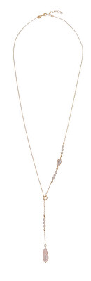 Alisia - Flexibilní pozlacený náhrdelník s pravými perlami AL5113.01.000