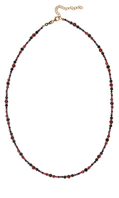 Alisia - Jedinečný náhrdelník s granáty a safíry AL5228.01.000