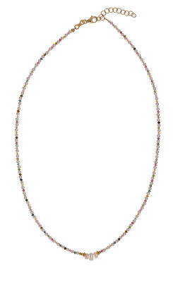 Alisia - Perlový náhrdelník s barevnými korálky turmalínu AL4658.01.000