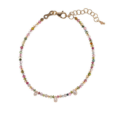 Alisia - Korálkový náramek s turmalínem a perlami AL4657.01.000