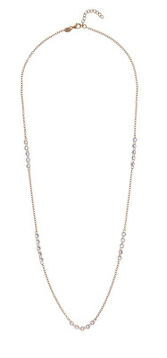 Alisia - Luxusní pozlacený náhrdelník s čirými zirkony AL5056.01.000