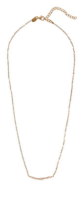 Alisia - Slušivý pozlacený náhrdelník se syntetickými perlami AL5162.01.000