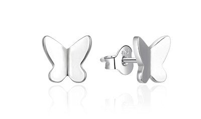 Agato - Stříbrné náušnice Motýlci AGT-E174P