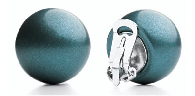 Ballsmania - Originální metalické náušnice O154M-18-4718 Blu Oceano Metal