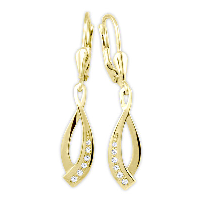Soliter - Elegantní náušnice ze žlutého zlata 239 001 00857 00