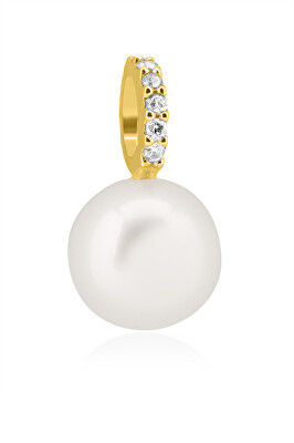 Brilio - Nádherný přívěsek ze žlutého zlata s perlou 14/621.302ZIR