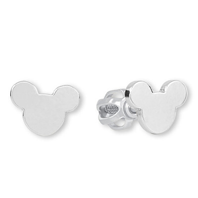 Soliter - Stylové náušnice z bílého zlata Mickey Mouse 231 001 00656 07