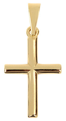 Soliter - Zlatý přívěsek Křížek 242 001 00040