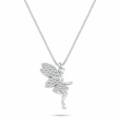 Brilio Silver - Colier din argint cu zirconi Fairy Tinker Bell NCL167W