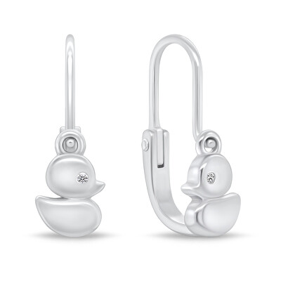 Brilio Silver - Hravé stříbrné náušnice Kachňátka EA186W