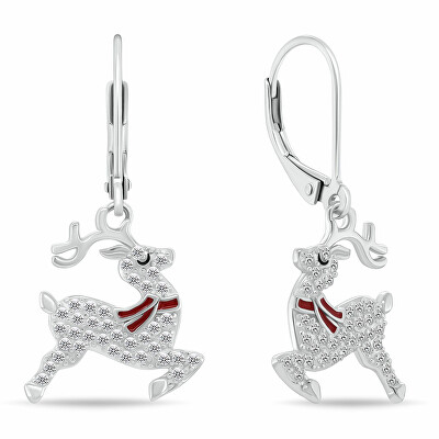 Brilio Silver - Hravé stříbrné náušnice Sob EA1246W