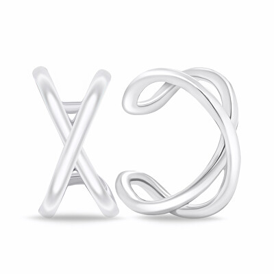 Brilio Silver - Módní stříbrné záušnice EA696W