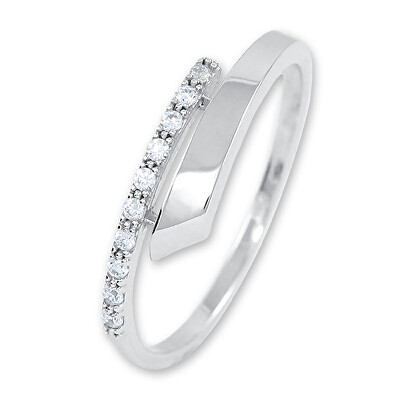 Soliter - Něžný stříbrný prsten s krystaly 426 001 00573 04