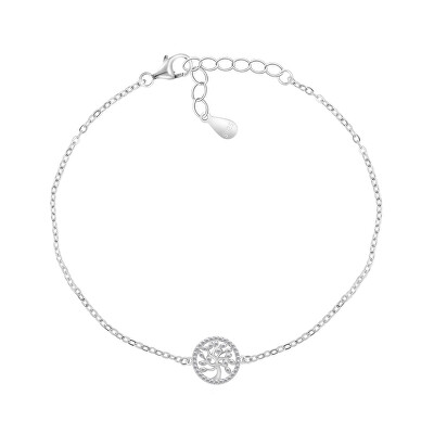 Brilio Silver - Oblíbený stříbrný náramek Strom života BRC55W