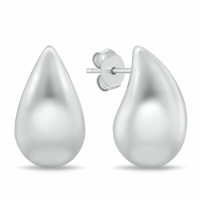 Brilio Silver - Půvabné stříbrné visací náušnice Tear drop EA1090W