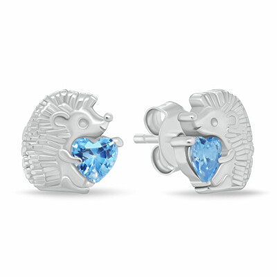 Brilio Silver - Roztomilé stříbrné náušnice Ježek EA1220WAQ