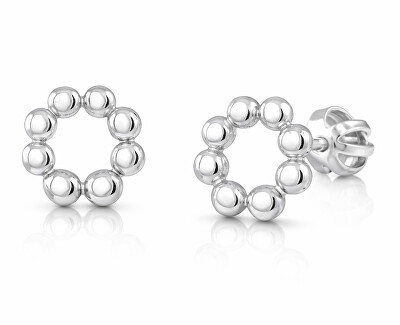 Soliter - Minimalistické stříbrné náušnice Kroužky 431 001 02805 04