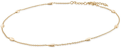 Boccia Titanium - Dámský pozlacený náhrdelník z titanu 08026-02