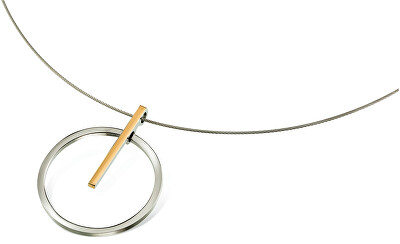 Boccia Titanium - Módní bicolor titanový přívěsek 07023-02