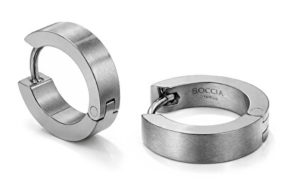 Boccia Titanium - Titanové náušnice 0510-01