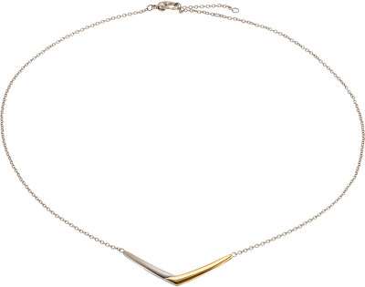 Boccia Titanium - Titanový bicolor náhrdelník s ozdobou 08046-02