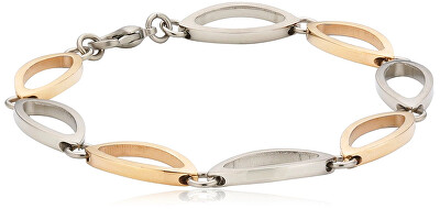 Boccia Titanium - Titanový bicolor náramek 0372-03