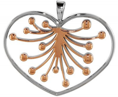 Boccia Titanium - Titanový bicolor přívěsek 0791-02