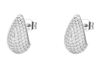 Brosway - Visací náušnice Tear drop Infinite White Fancy FIW125