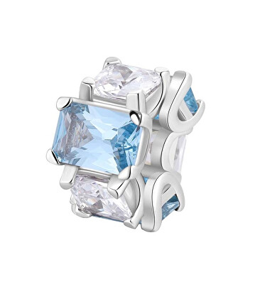 Brosway - Blyštivý stříbrný přívěsek Fancy Cloud Light Blue FCL02