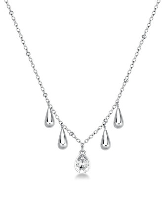 Brosway - Dámský ocelový náhrdelník s přívěsky Tear Drop Perfect BPC38