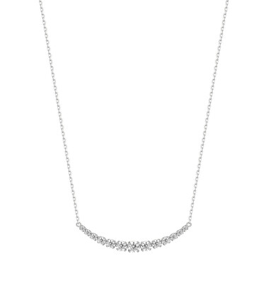 Brosway - Elegantní náhrdelník ze stříbra Fancy Infinite White FIW149